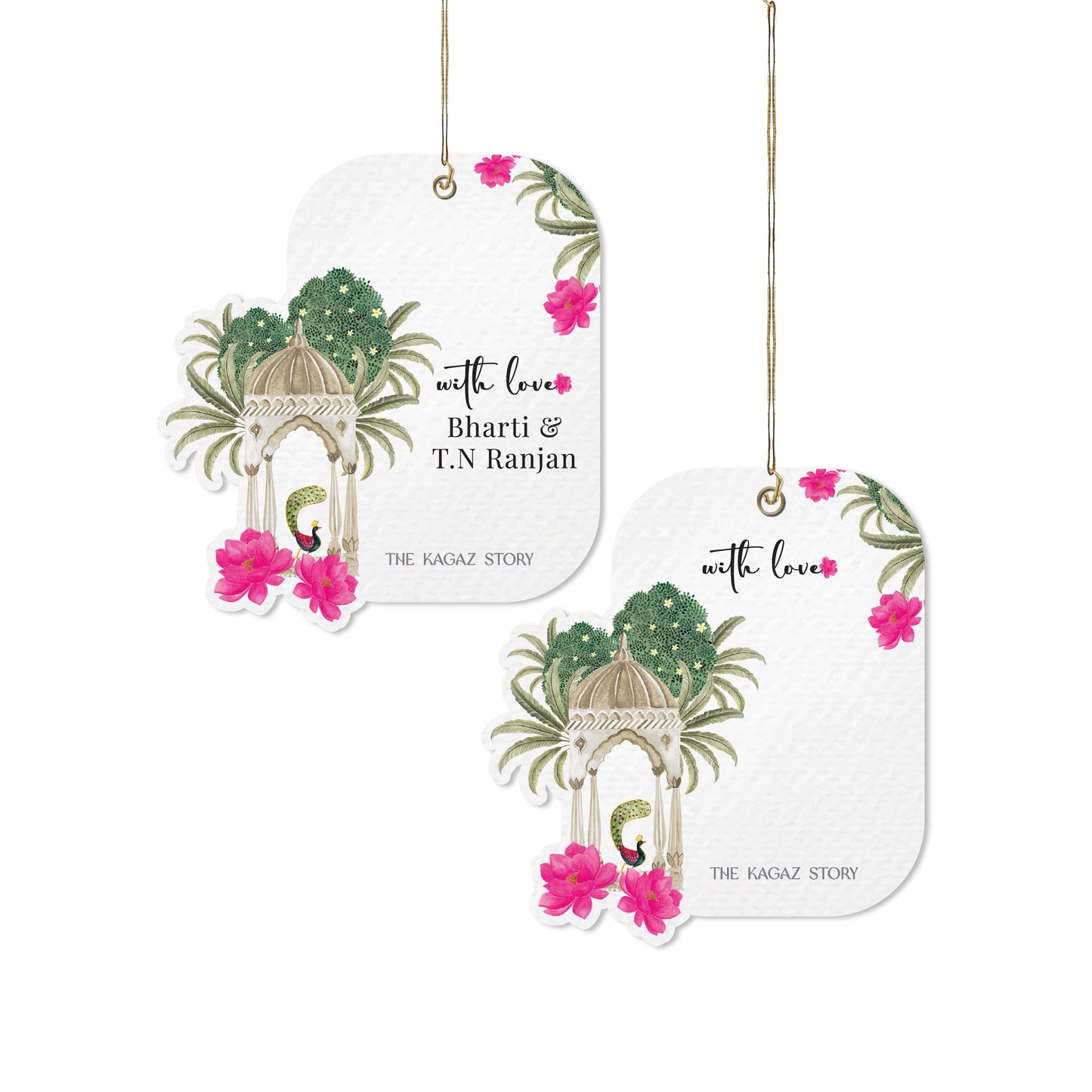 Peacock Shape Tag