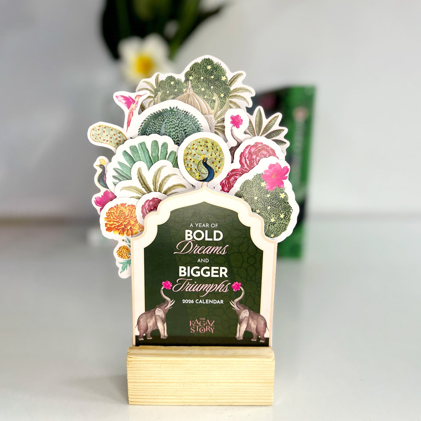 A year of bold dreams - 2026 Desk Calendar