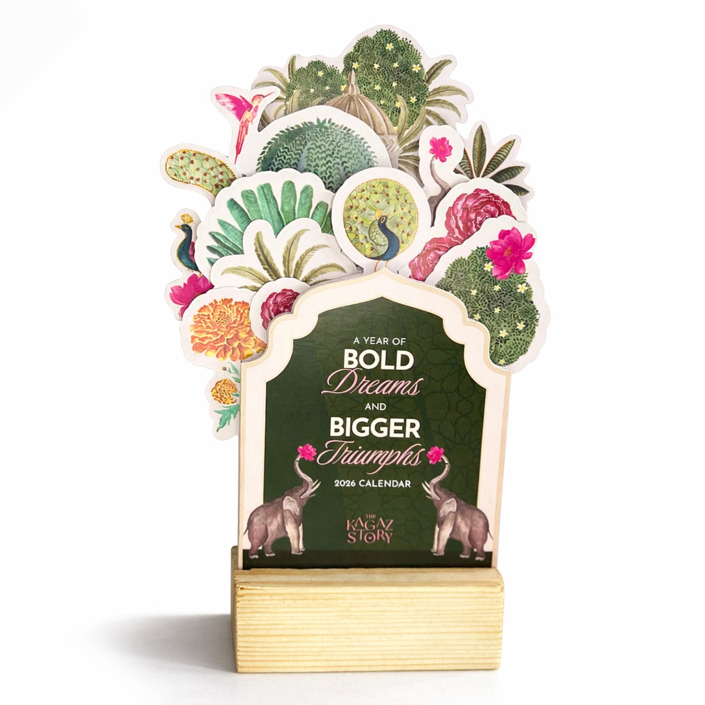 A year of bold dreams - 2026 Desk Calendar