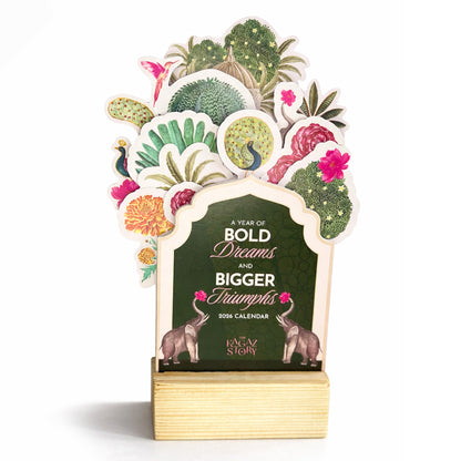 A year of bold dreams - 2026 Desk Calendar