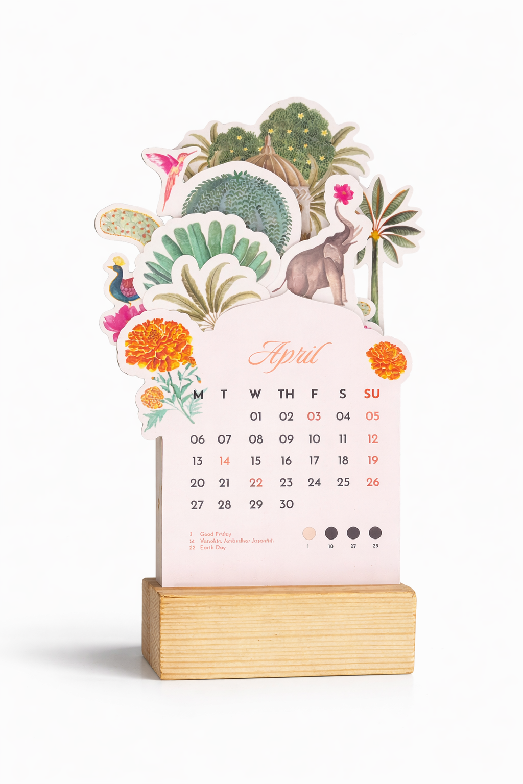 A year of bold dreams - 2026 Desk Calendar